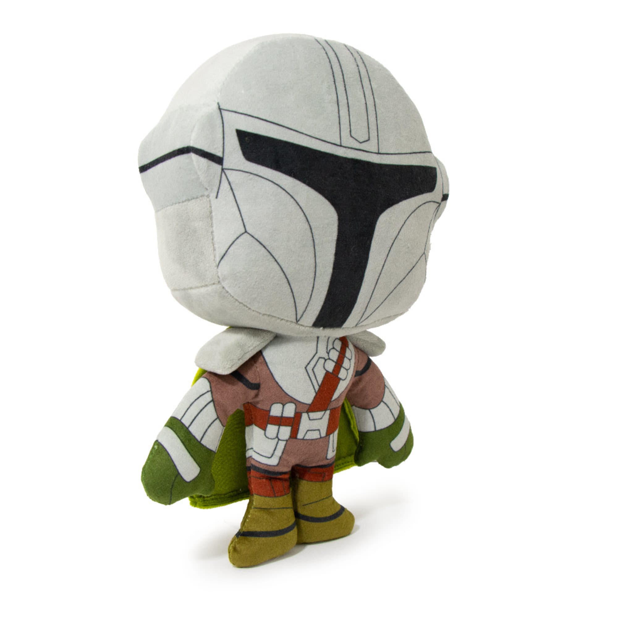 Buckle-Down Star Wars The Mandalorian Standing Pose Plush Squeaker Dog Toy， Medium