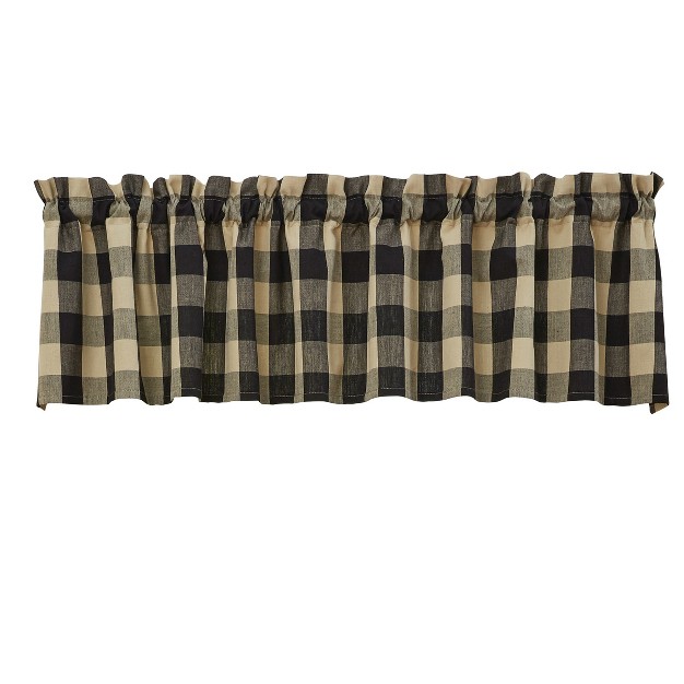 Park Designs Wicklow Valance 72 x27 x27 l Black