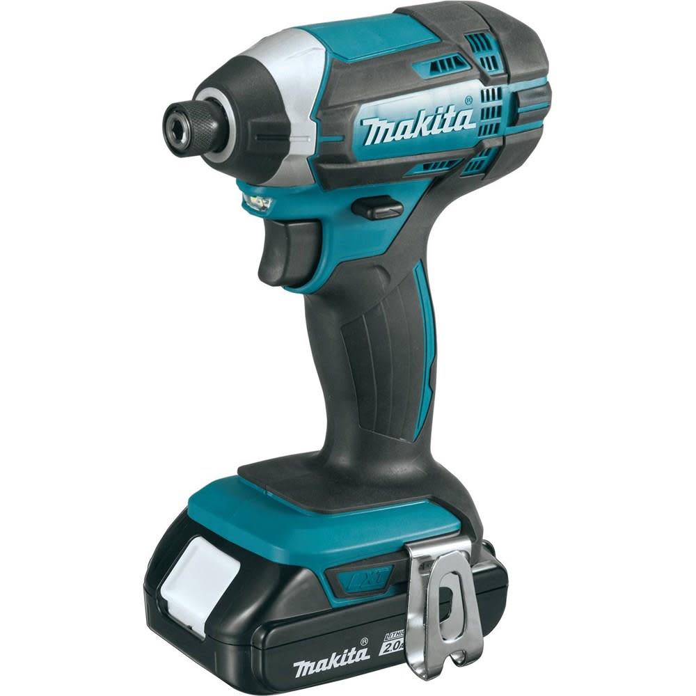 18V Compact Lithium-Ion Cordless Impact Driver Kit (2.0Ah) ;