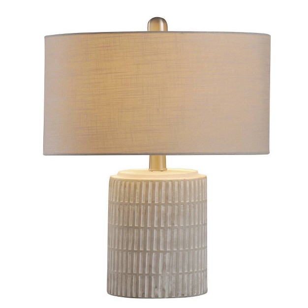 Joni Table Lamp Distressed Gray Stylecraft