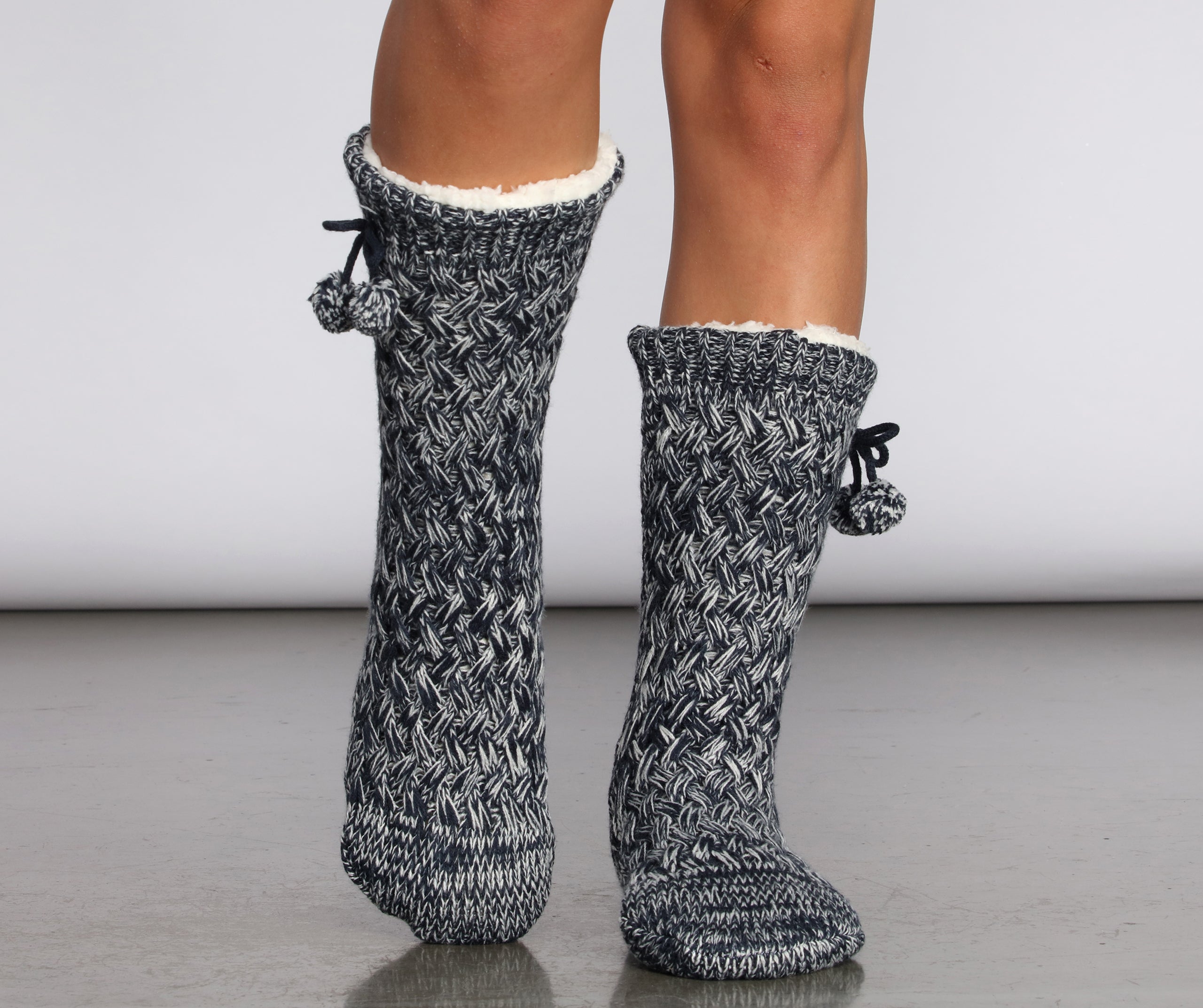 Live Your Coziest Life Slipper Socks