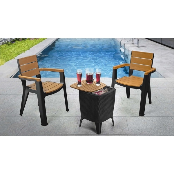 INVAL Cooler Table and Chair Set by MQ