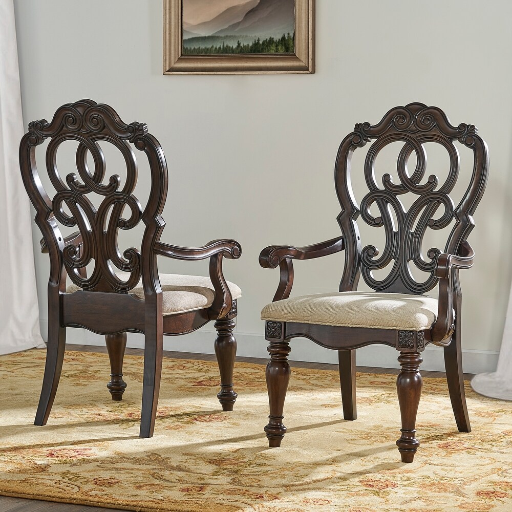 Richland Traditional Arm Chair by Greyson Living (Set of 2)