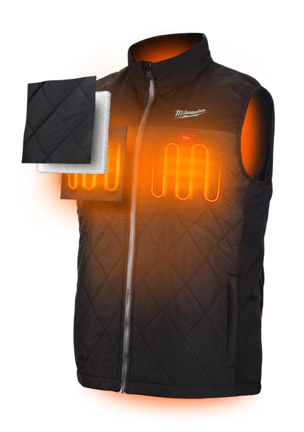 MW M12 Heated AXIS Vest XL (Black) 303B-20XL from MW