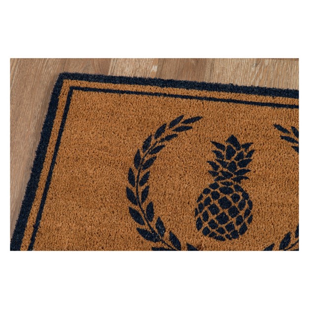 Park Pineapple Coir Doormat Erin Gates By Momeni