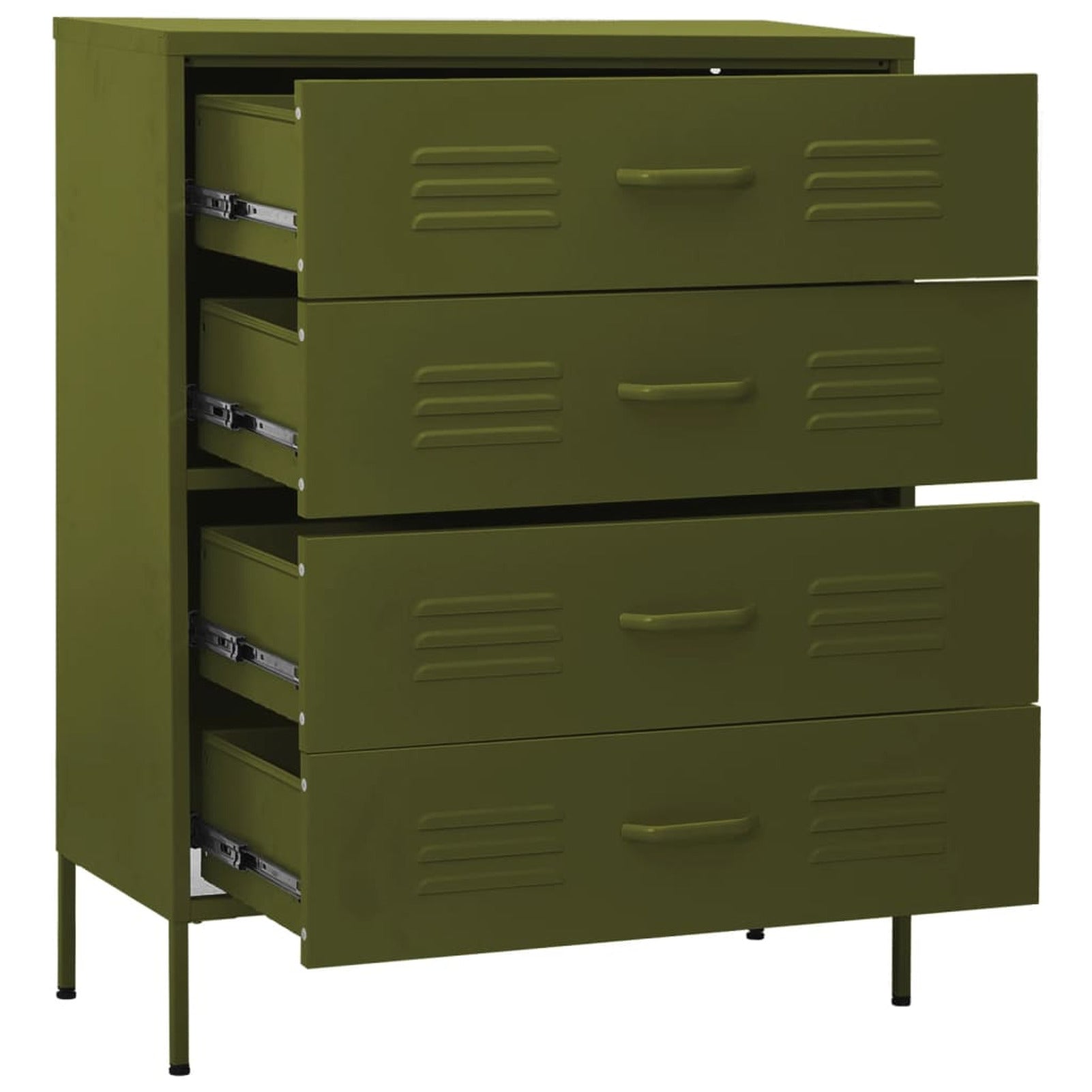 Festnight Chest of Drawers Olive Green 31.5