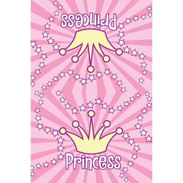 Monkey Bar TARPS 57.5 in. x 93.5 in. Pink Princess Crown (004) Playset Tarp: 13 oz. Vinyl Canopy Roof 04prin-58x94