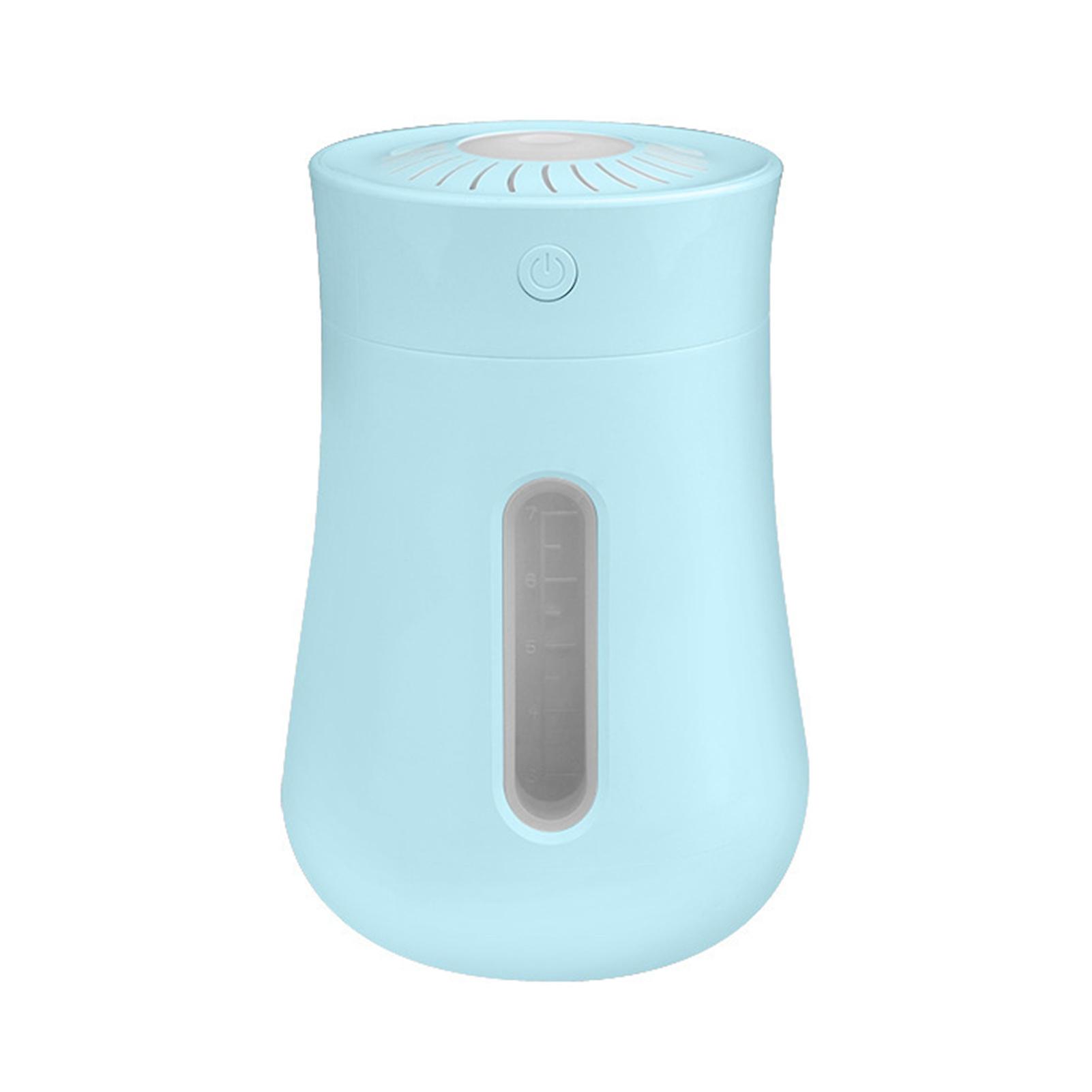 Blue Humidifiers For Bedroom Mini Humidifiers Desk Air Humidifier With Night Light