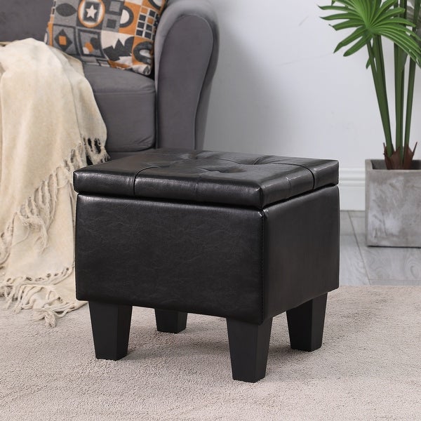 3 Pcs Large Storage Ottoman Bench Set， Combination Ottoman， Tufted Ottoman Linen Bench for Living Room， Hallway， Bedroom - - 37852079