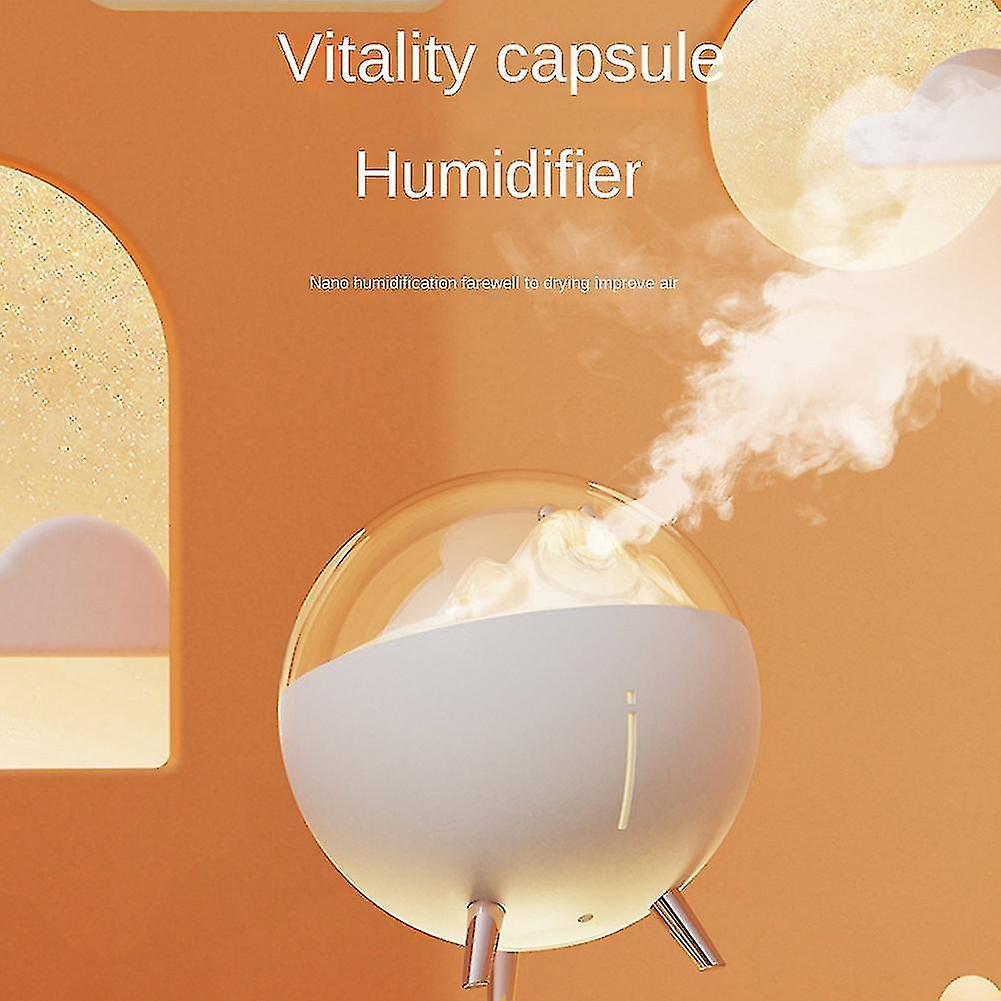 Air Humidifier Usb Quiet Space Bear With Led Light Mini Humidificador Mist Maker Aromatherapy Offic