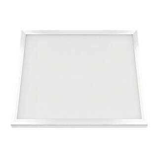 Commercial Electric 1 ft. x 1 ft. 10-Watt Dimmable White Integrated LED Edge-Lit Flat Panel Flush Mount Light with Color Changing CCT FP1X14WYWHHD