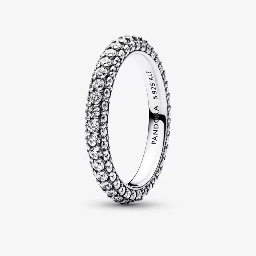 PANDORA  Pandora Timeless Pavé Single-row Ring in Sterling Silver