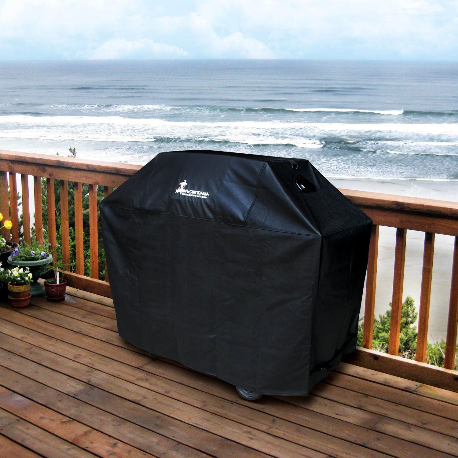 Medium Heavy Duty Polyester Vinyl Innerflow Grill Cover