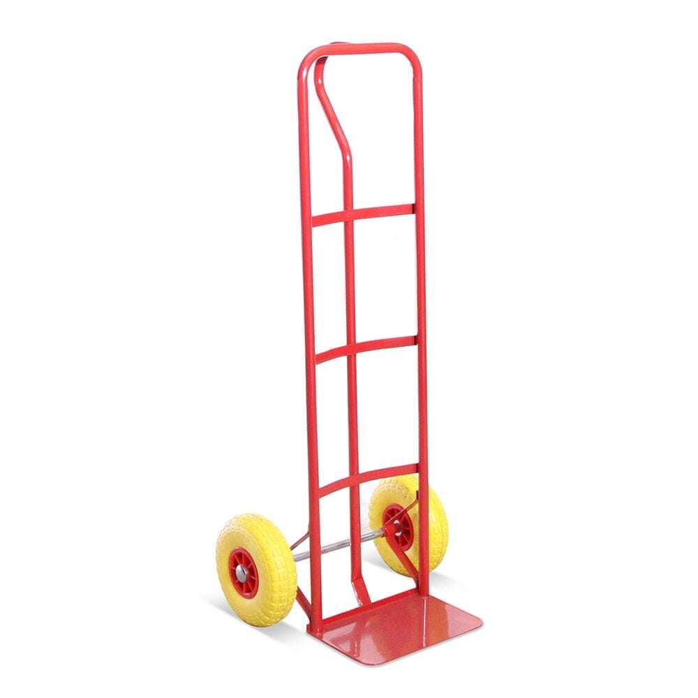 High Back P-Handle Industrial Steel Sack Truck