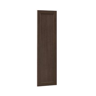 Hampton Bay Shaker 11 in. W x 41.25 in. H Wall Cabinet Decorative End Panel in Brindle KAEP1242-BDL