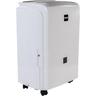 RCA 50 pt. up to 400 sq.ft. Dehumidifier with Built in Pump in White RDHP550-6COM