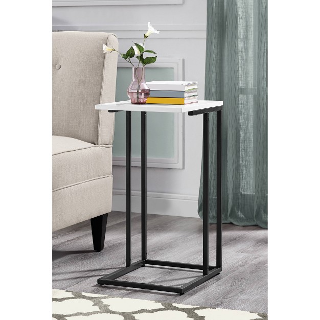 Harton C Shape Side Table Serta