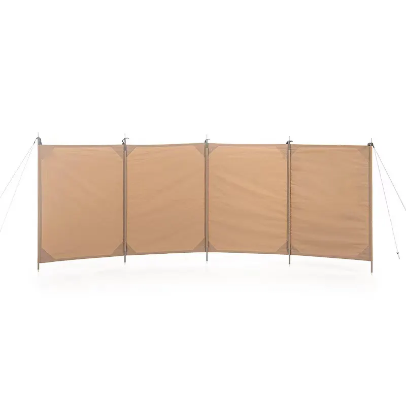 New Design Hot Sales Portable Outdoor Beach Hiking Camping Wind Shelter Outdoor Folding Windbreak Wind Screen