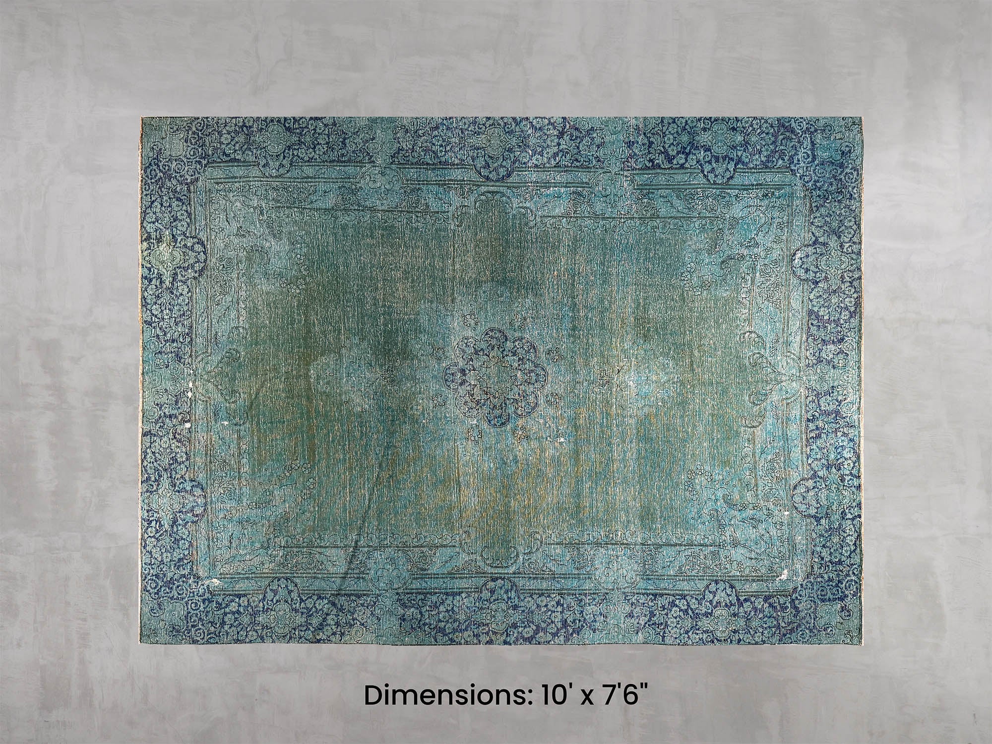 Namaste Rug -  Blue/Green 10' x 7'6