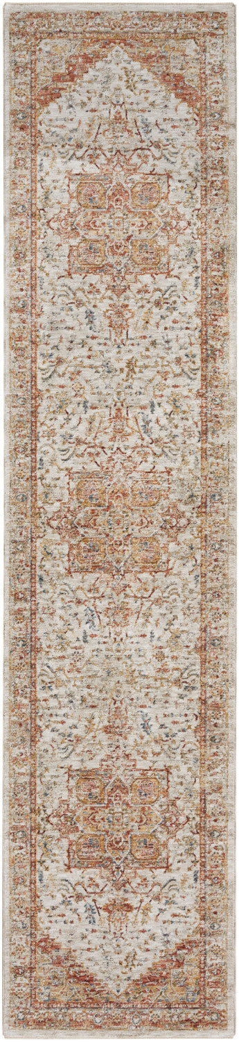 Sahar Ivory Rust Vintage Rug