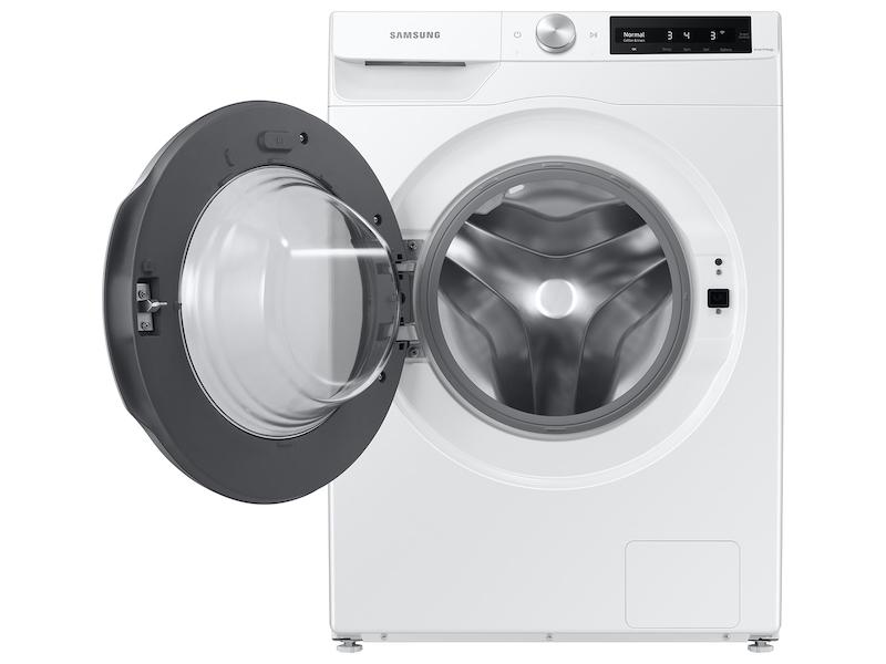 Samsung WW25B6900AW 2.5 Cu. Ft. Compact Front Load Washer With Ai Smart Dial And Super Speed Wash In White