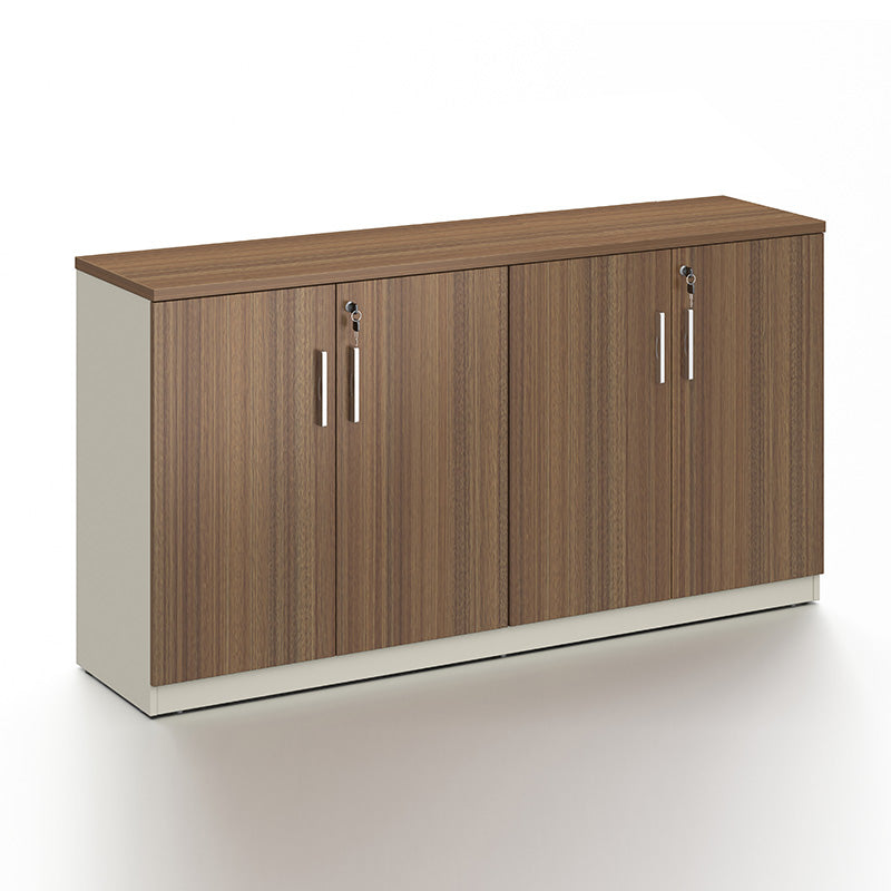 ANDERSON Credenza Cabinet 160cm - Australian Gold Oak & Beige