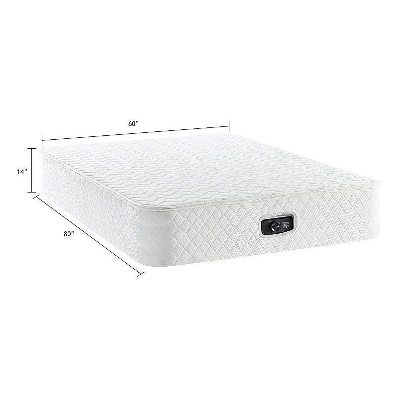 BIKAHOM Bi-Comfer 14 Inch Inflatable Mattress with Built In Air Pump， Full Size