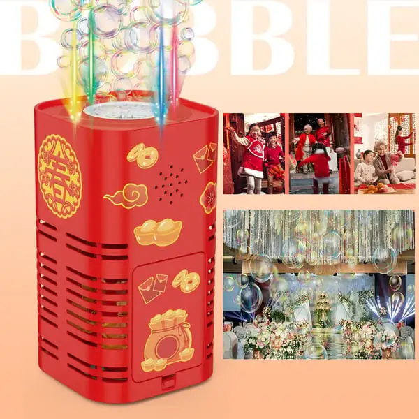 (🔥  Promotion- SAVE 48% OFF)Fireworks Bubble Machine(BUY 2 GET FREE