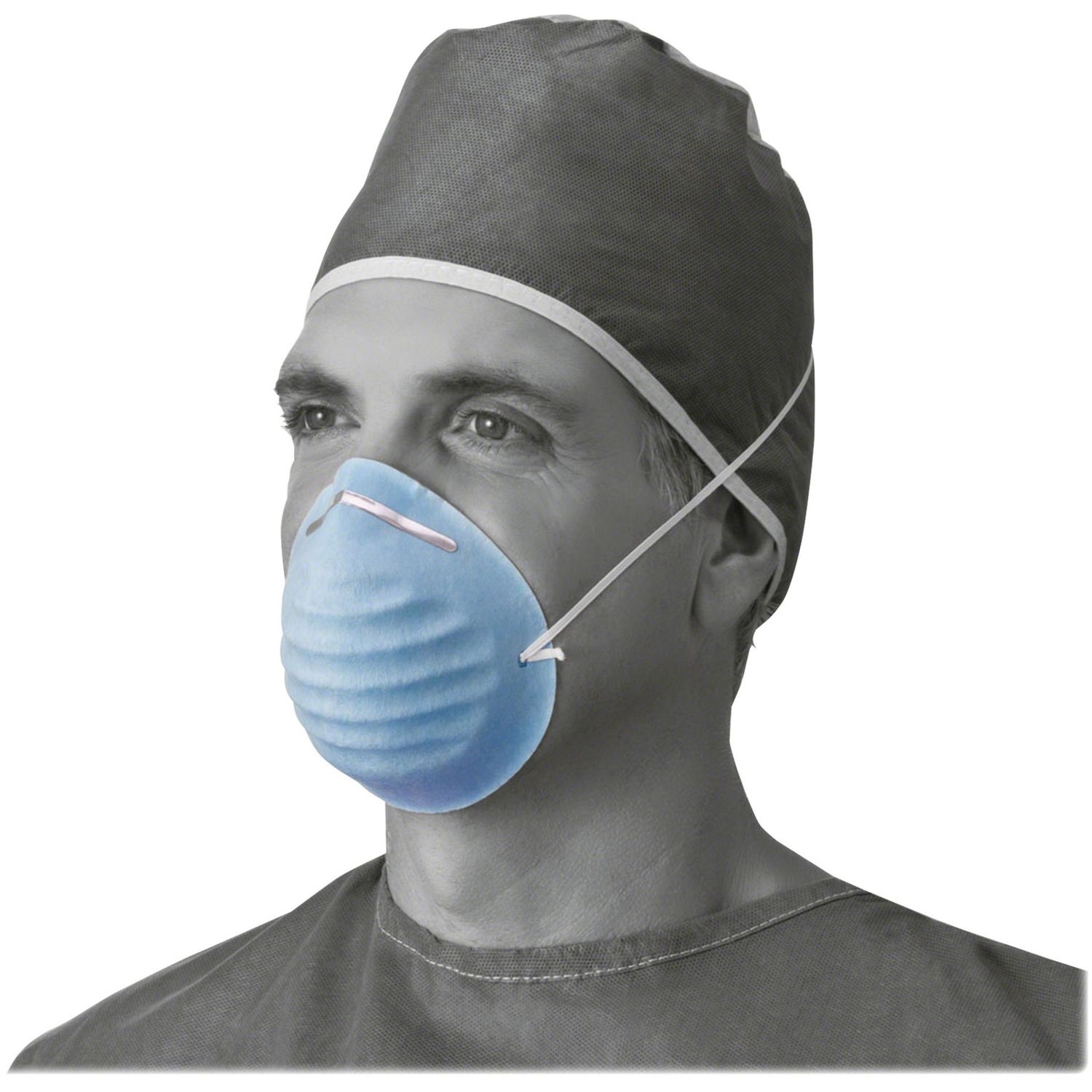 Cone-style Face Mask by Medline Industries， Inc MIINON27381