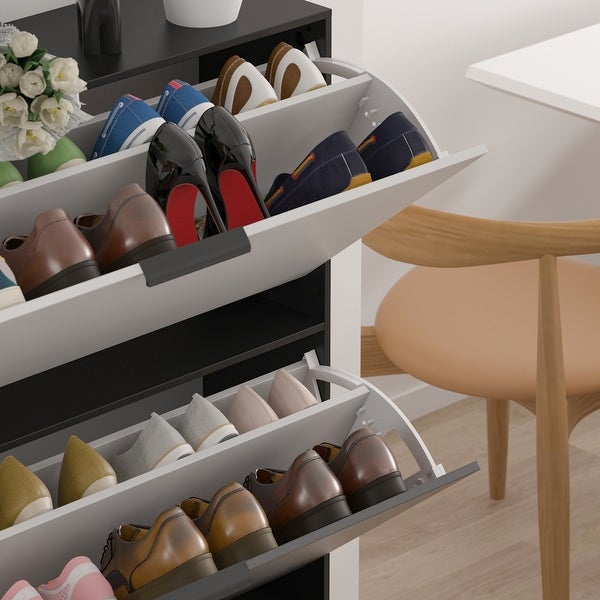 3-Tier Shoe Storage Cabinet - - 34181354