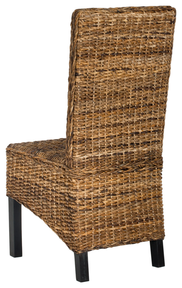 Dexter 19 quoth Rattan Side Chair (set of 2) Banana Natural   Tropical   Dining Chairs   by Peachtree Fine Furniture  Houzz