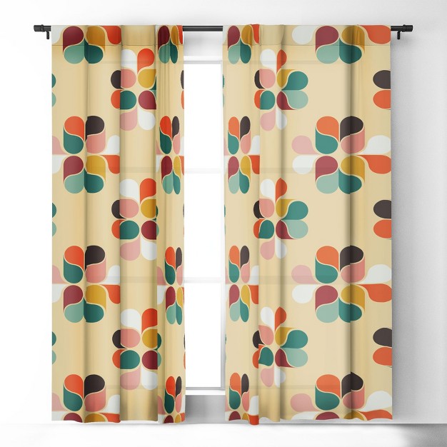 1pc Blackout Window Curtain Panel Deny Designs