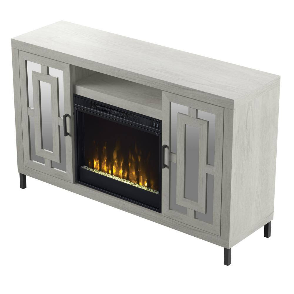 Twin Star Home 55 in. Freestanding Electric Fireplace TV Stand in Fairfax Oak 123834