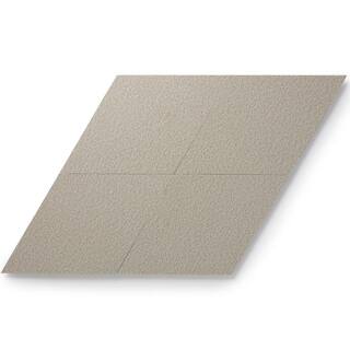 Lucida Surfaces MosaiCore Seashell Braid 28 MIL x 12 in. W x 17 in. L Glue Down Waterproof Vinyl Tile Flooring (15.2 sqftcase) SC-4201