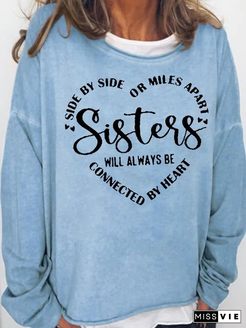 Sisters Casual Long Sleeve Shirt