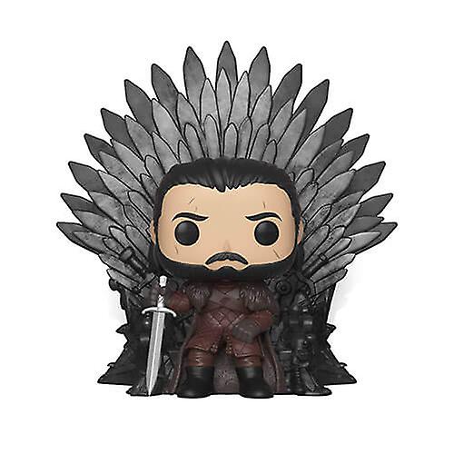 Game of Thrones Jon Snow on Iron Throne Pop! Deluxe