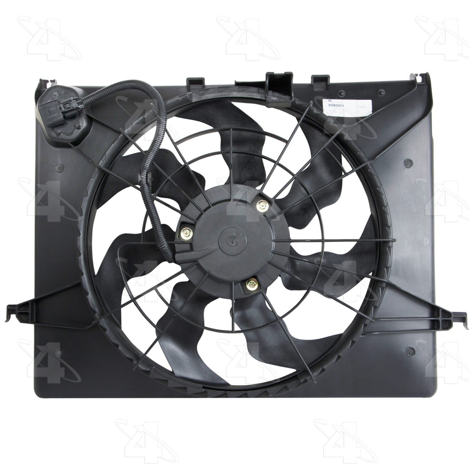 Four Seasons 76257 Engine Cooling Fan Assembly for Hyundai Sonata， Kia Optima