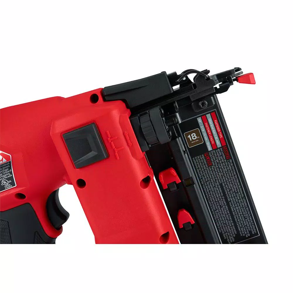 Milwaukee M18 FUEL 18-Volt Lithium-Ion Brushless Cordless Gen II 18-Gauge Brad Nailer (Tool-Only) and#8211; XDC Depot