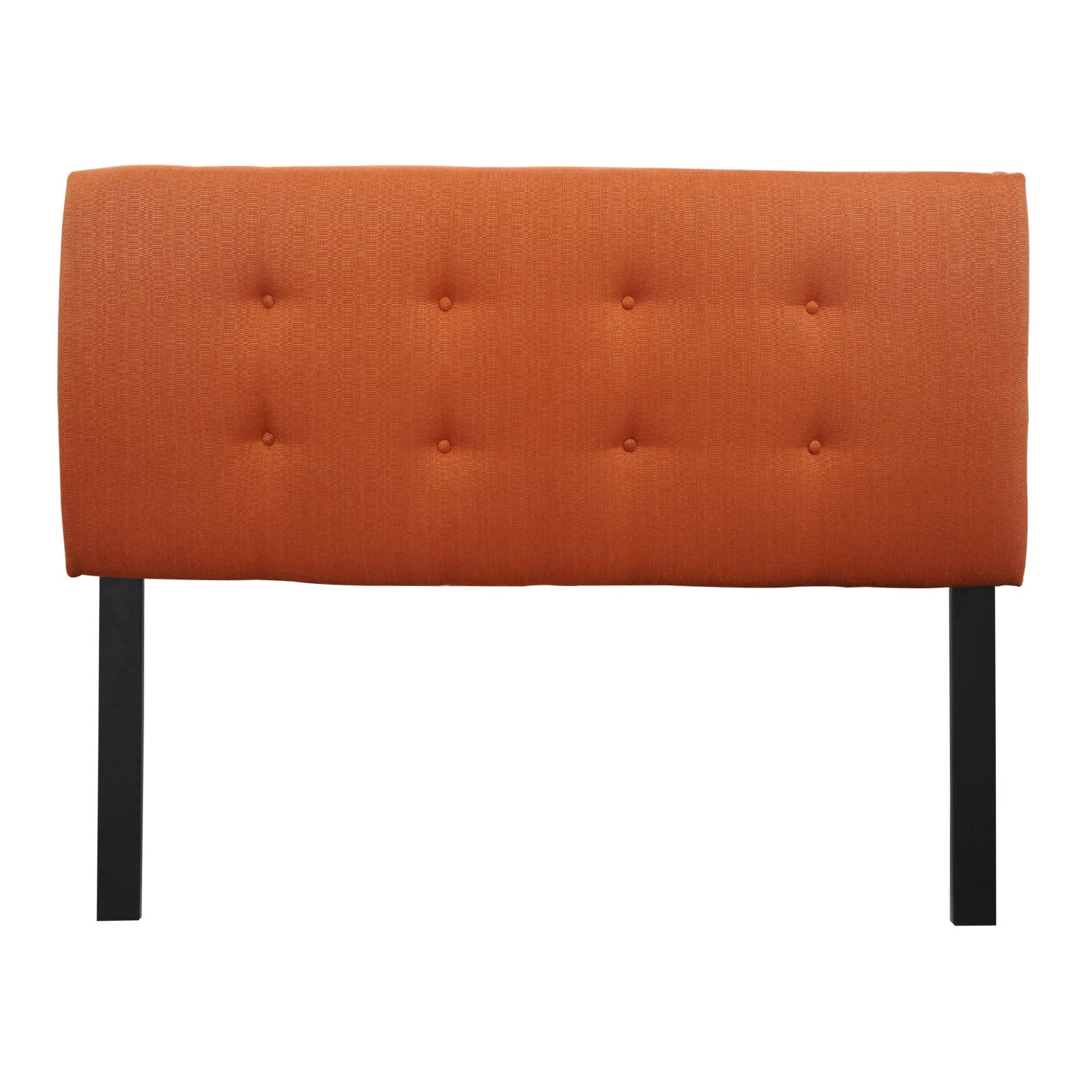 8-button Tufted Candice Pumpkin Headboard - - 8338775