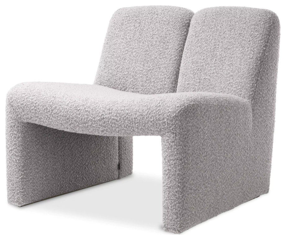 Contemporary Boucle Accent Chair  Eichholtz Macintosh   Contemporary   Armchairs And Accent Chairs   by Oroa   Distinctive Furniture  Houzz