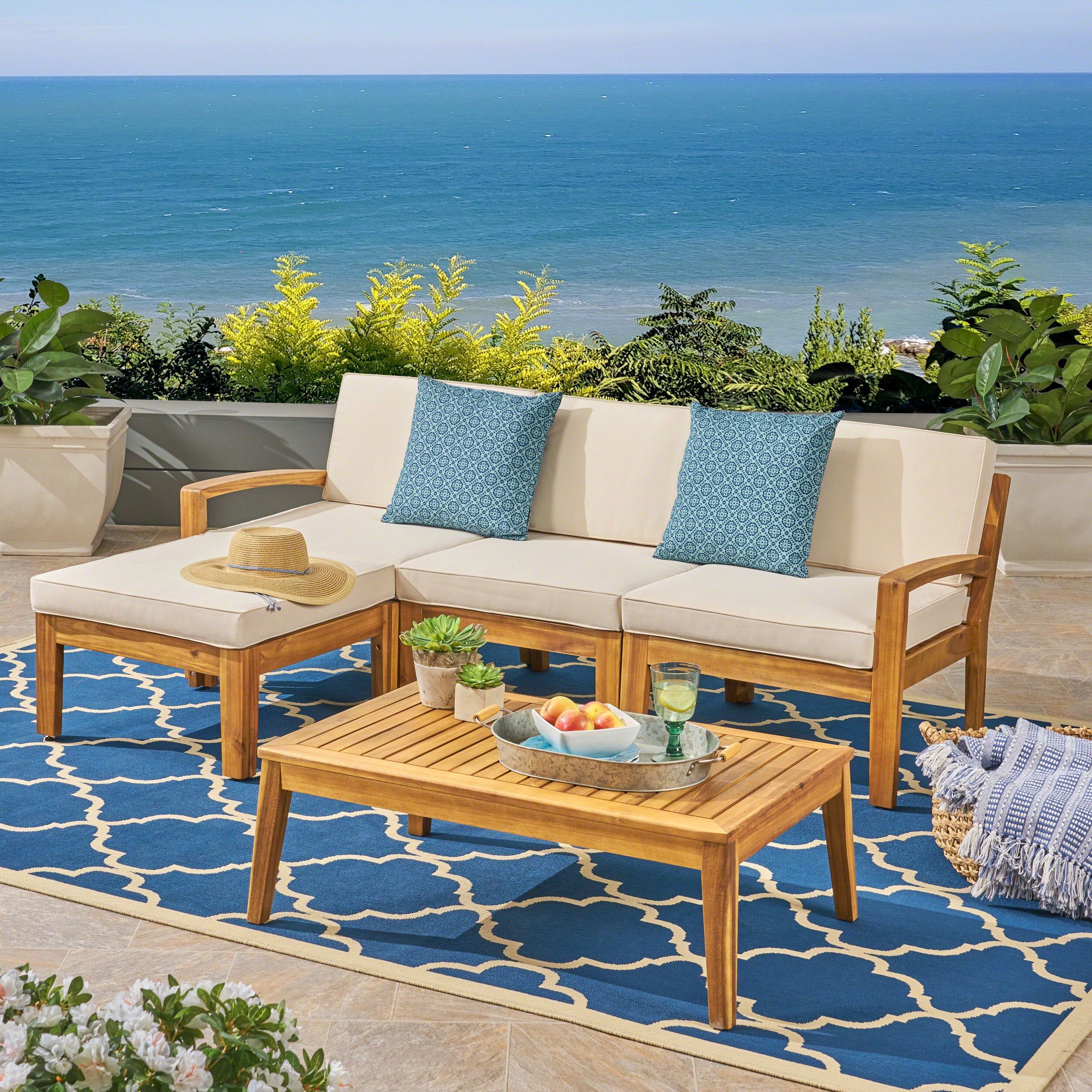 Grenada 5pcs Outdoor Sectional Sofa Set