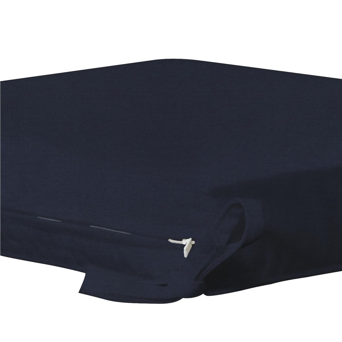 Sunbrella Canvas Navy Large Outdoor Replacement Seat Cushion W/ Knife Edge By Signature