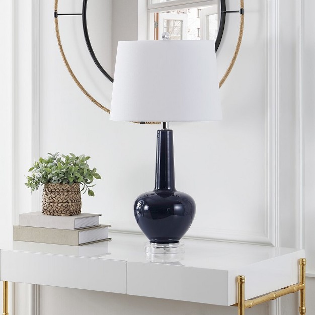 Selmi Table Lamp Navy Safavieh