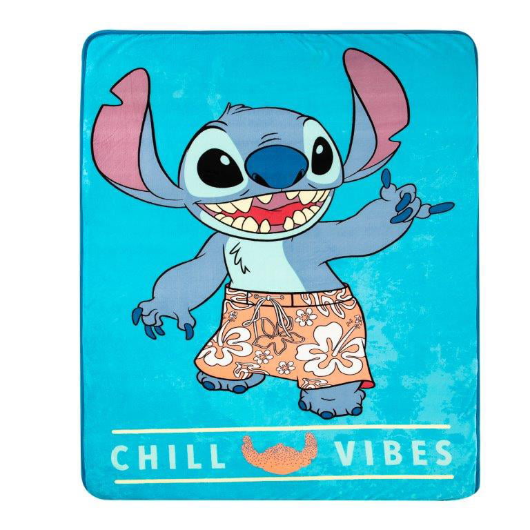 Disney Lilo and Stitch Throw Blanket， 