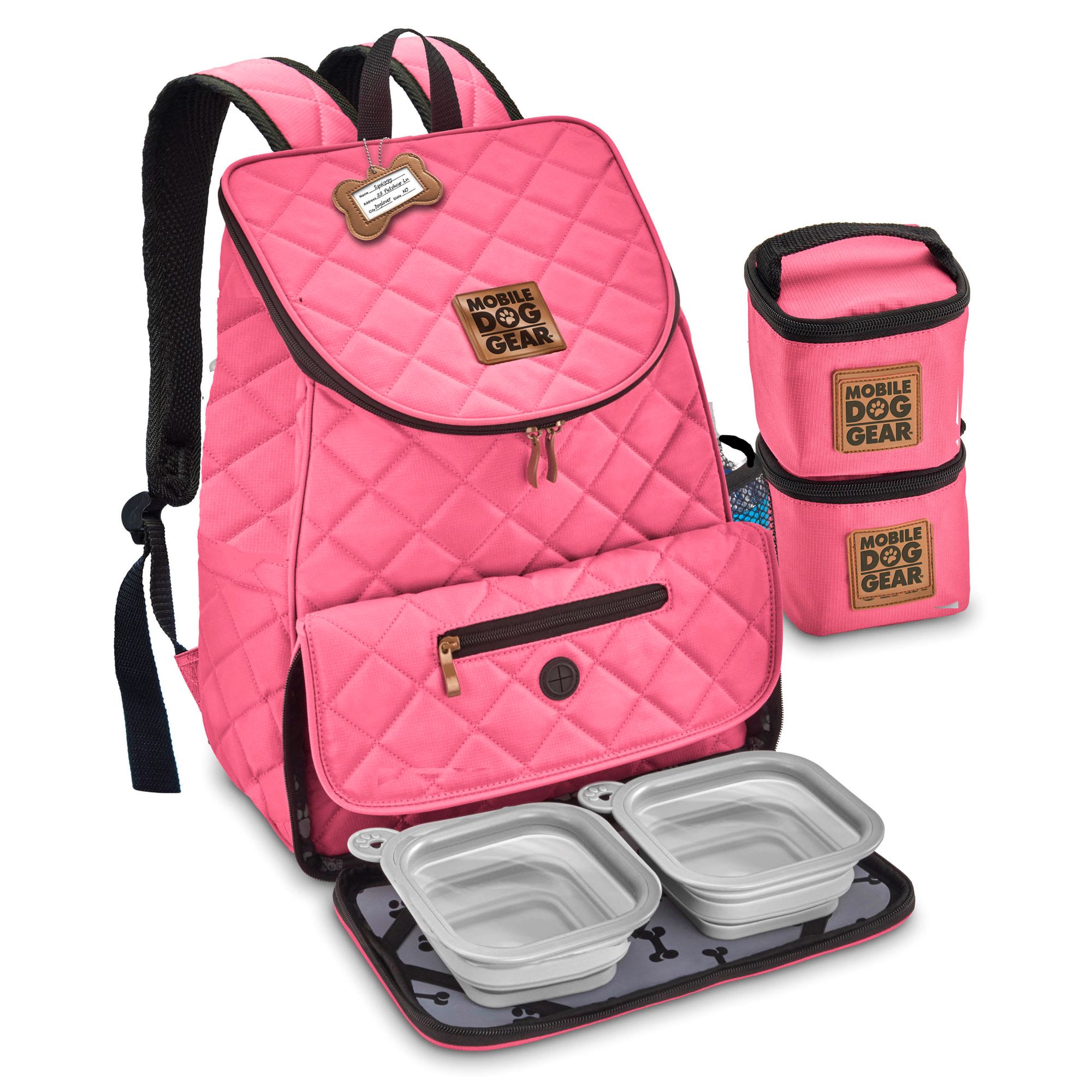 Mobile Dog Gear Pink Weekender Backpack