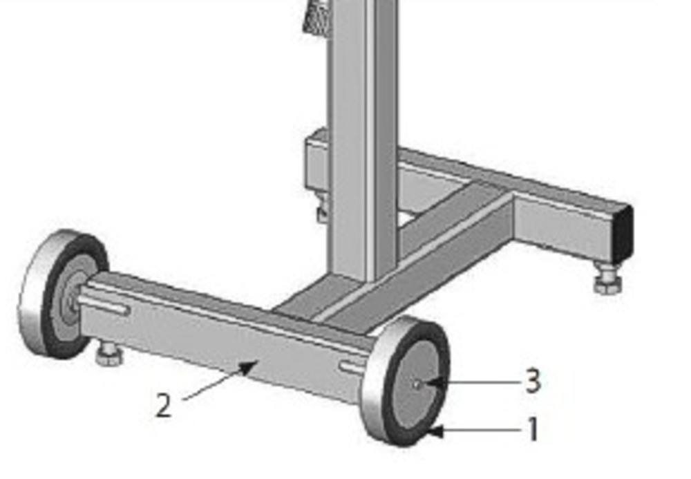 Wheel Assembly for Ellis Belt Grinder