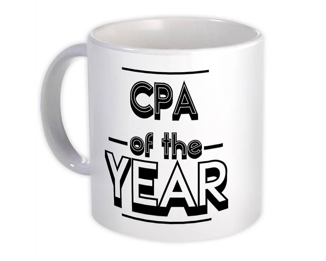 Gift Mug: CPA of The Year Christmas