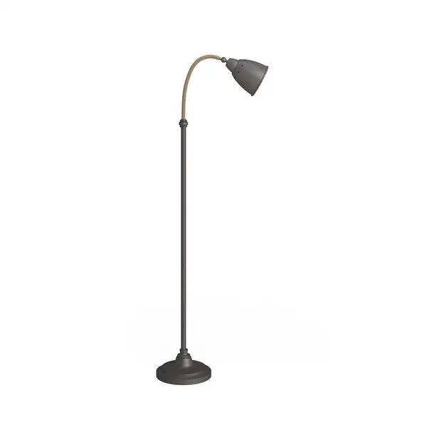 SAFAVIEH Lighting 60-inch Naldo Grey Floor Lamp - 21