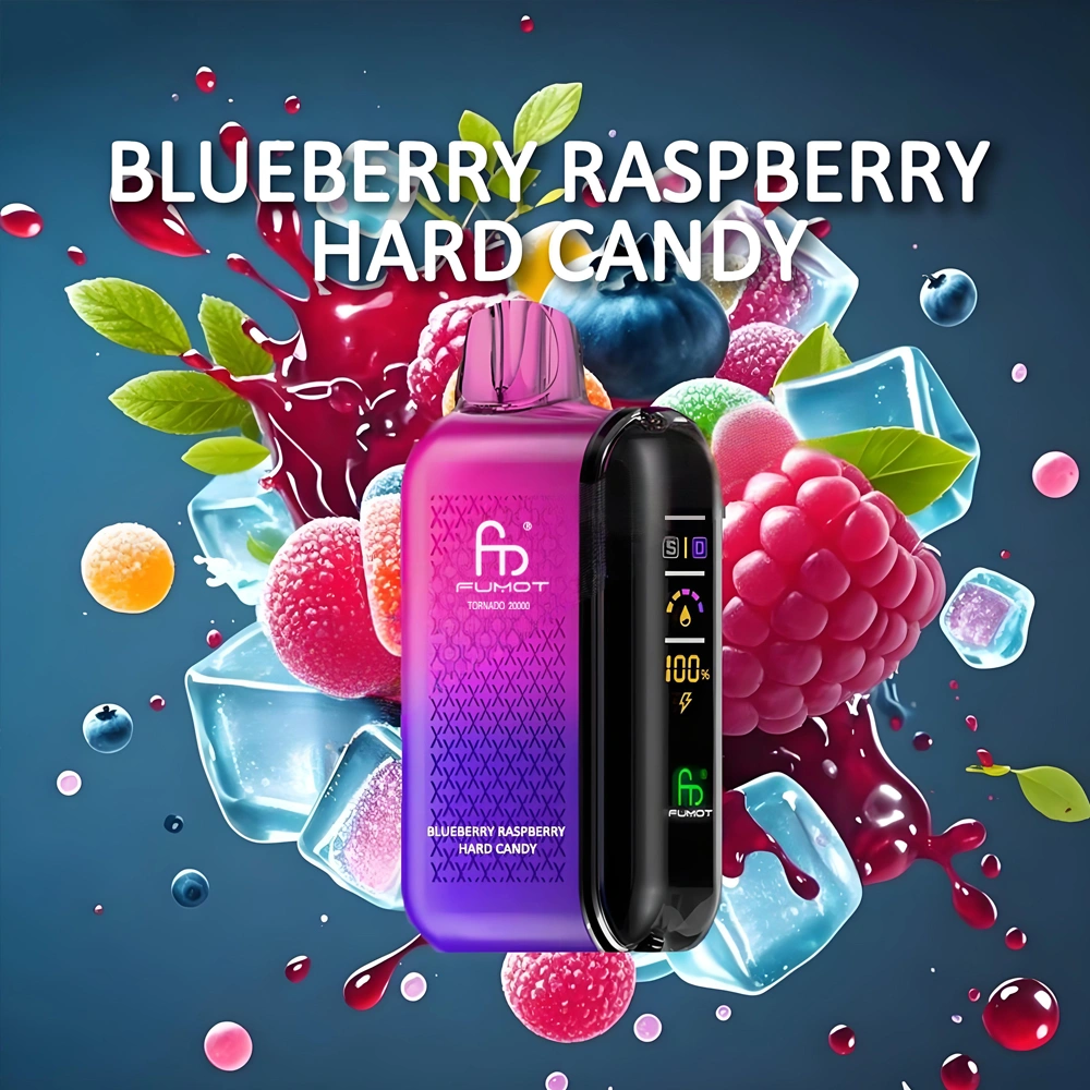 Fumot Tornado 20000 Puffs - Blueberry Raspberry Hard Candy