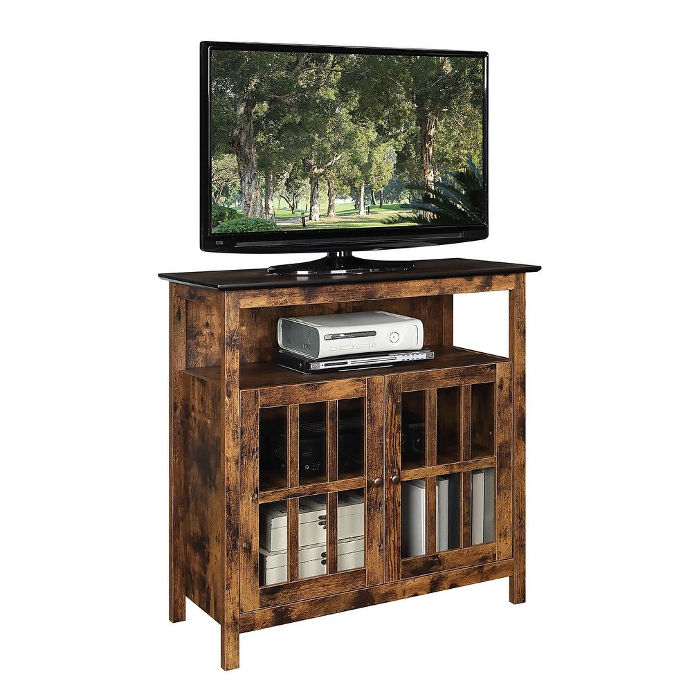 Convenience Concepts Big Sur Highboy 40 inch TV Stand with Storage Cabinets